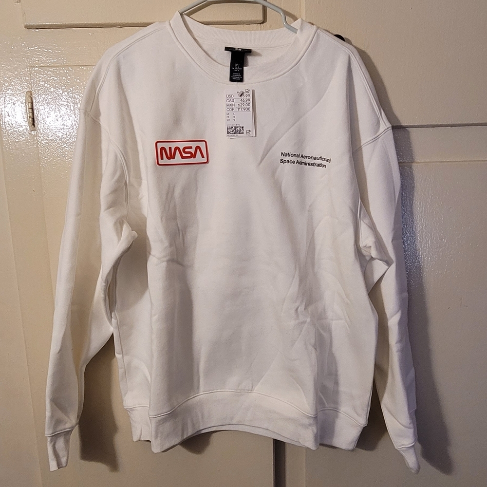 H&M NASA Relaxed Fit Sweatshirt